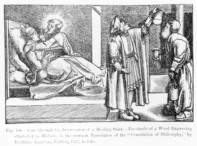 Cure through the Intercession of a Healing Saint, from 